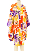 Multicolor Floral Kimono Jacket arcadeshops.com