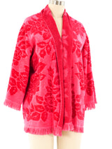 Pink Terrycloth Jacket Jacket arcadeshops.com
