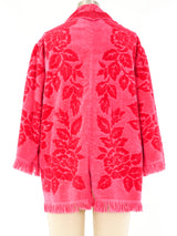 Pink Terrycloth Jacket Jacket arcadeshops.com