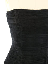 Victor Costa Strapless Ruffle Dress Dress arcadeshops.com