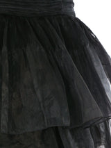 Victor Costa Strapless Ruffle Dress Dress arcadeshops.com
