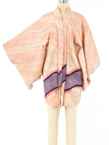 Purple Wave Shibori Kimono Jacket arcadeshops.com