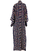 Floral Vine Print Kimono Jacket arcadeshops.com