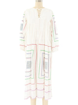 Saks Handkerchief Printed Smock Dress Dress arcadeshops.com