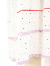 Saks Handkerchief Printed Smock Dress Dress arcadeshops.com