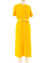 St John Sunflower Knit Dress Dress arcadeshops.com
