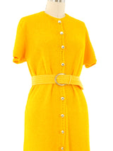 St John Sunflower Knit Dress Dress arcadeshops.com