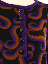 Yves Saint Laurent Swirl Knit Mini Dress Dress arcadeshops.com