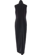 Burberry Funnel Neck Sleeveless Gown Dress arcadeshops.com