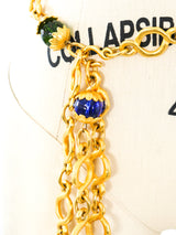 Karl Lagerfeld Glass Bead Chain Belt Accessory arcadeshops.com