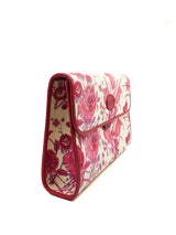 Gucci Pink Flora Convertible Clutch Accessory arcadeshops.com