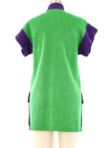 Yves Saint Laurent Colorblock Knit Jacket Jacket arcadeshops.com