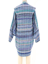 Hand Knit Periwinkle Duster Jacket arcadeshops.com