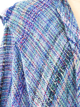 Hand Knit Periwinkle Duster Jacket arcadeshops.com