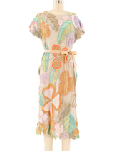 Pastel Floral Crochet Dress Dress arcadeshops.com
