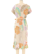 Pastel Floral Crochet Dress Dress arcadeshops.com