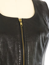 Leather Backpack Sleeveless Top Top arcadeshops.com