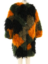 Multicolor Mixed Marabou Feather Jacket Jacket arcadeshops.com