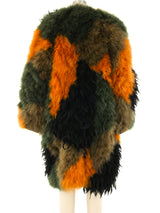 Multicolor Mixed Marabou Feather Jacket Jacket arcadeshops.com