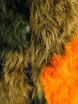 Multicolor Mixed Marabou Feather Jacket Jacket arcadeshops.com