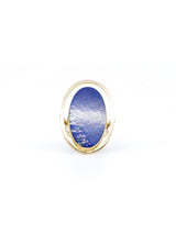 Lapis Oval Statement Ring Fine Jewelry arcadeshops.com