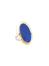 Lapis Oval Statement Ring Fine Jewelry arcadeshops.com