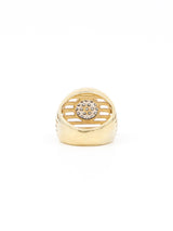 Diamond Accented 14k Open Striped Statement Ring Fine Jewelry arcadeshops.com
