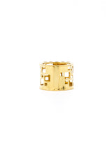 18k Italian Geometric Cut Out Band Fine Jewelry arcadeshops.com
