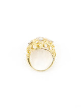 14k Diamond Accented Caged Dome Ring Fine Jewelry arcadeshops.com