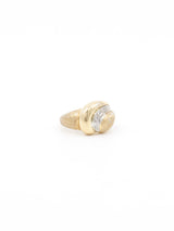 14k Diamond Accented Dome Ring Fine Jewelry arcadeshops.com