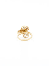 Diamond Accented Wire Flower Ring Fine Jewelry arcadeshops.com
