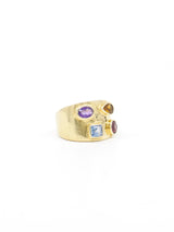 14k Multi Stone Cocktail Ring Fine Jewelry arcadeshops.com