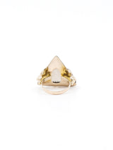 Triangular Smokey Quartz Cocktail Ring Fine Jewelry arcadeshops.com