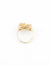 Diamond Accented Optical Square Ring Fine Jewelry arcadeshops.com