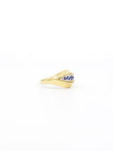 14k Sapphire Eye Ring Fine Jewelry arcadeshops.com