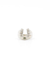 14k White Gold Horseshoe Ring Fine Jewelry arcadeshops.com