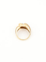 14k Diamond Accented Dome Ring Fine Jewelry arcadeshops.com