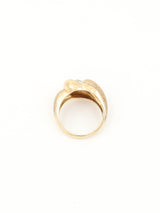 14k Diamond Accented Dome Ring Fine Jewelry arcadeshops.com