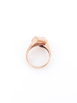 Sculptural Rose Gold Statement Ring Fine Jewelry arcadeshops.com