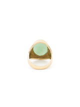 Jade Cabochon Signet Ring Fine Jewelry arcadeshops.com