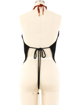 Art To Wear Suede Halter Top Top arcadeshops.com