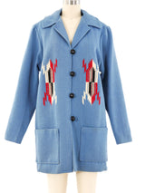 Blue Chimayo Jacket Jacket arcadeshops.com