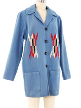 Blue Chimayo Jacket Jacket arcadeshops.com