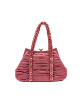 Judith Leiber Rose Lizard Top Handle Bag Accessory arcadeshops.com