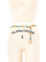 Gucci Enamel Accented Chain Belt Accessory arcadeshops.com