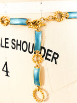 Gucci Enamel Accented Chain Belt Accessory arcadeshops.com