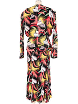 Norma Kamali Printed Skirt Ensemble Suit arcadeshops.com