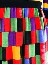 Goldworm Rainbow Knit Wool Maxi Dress Dress arcadeshops.com