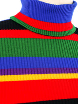 Goldworm Rainbow Knit Wool Maxi Dress Dress arcadeshops.com