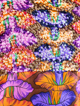 Ken Scott Embellished Floral Silk Dress Dress arcadeshops.com